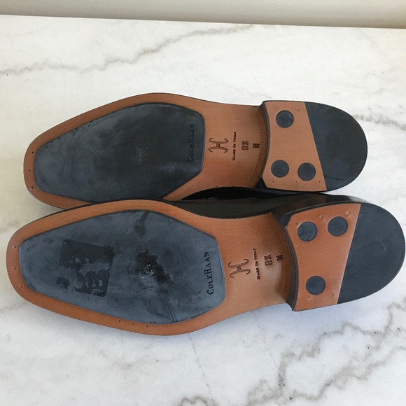 NWOT COLE HAAN BLACK LEATHER PENNY LOAFER - Picture 8 of 10